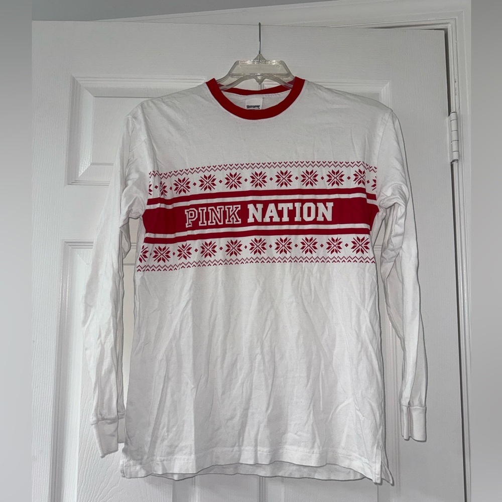 White VS Pink Nation Holiday Shirt!